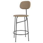 Afteroom Plus Upholstered Counter / Bar Chair - Black / Sierra Stone Leather