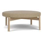 Passage Pouf - Natural Oak / Beige Boucle