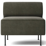 Eave Dining Sofa - Black / Fiord 961