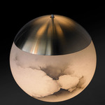 Callisto Multi Light Pendant - Satin Nickel / Alabaster