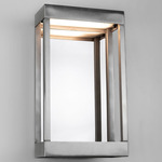 Mirage Outdoor Wall Sconce - Satin Stainless Steel