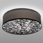 Catacaos Ceiling Light - Satin Nickel / Espresso
