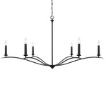 Grady Chandelier - Black Iron