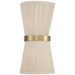 Cecilia Wall Sconce - Patina Brass / Bleached Natural Rope