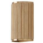 Donovan Wall Sconce - Matte Brass / White Wash