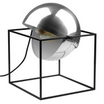 El Cubo Table Lamp - Black / Chrome