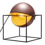 El Cubo Table Lamp - Black / Sienna Metallic