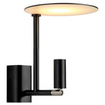 Kelly Wall Lamp - Black / Nickel