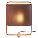 Margot Table Lamp - Matte Copper / Aubergine