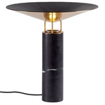 Rebound Table Lamp - Black Marble / Brass