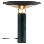 Rebound Table Lamp - Green Marble / Brass