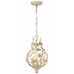 Josie Pendant - Champagne / Green Tea