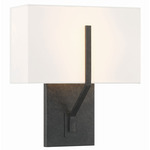 Carlyn Wall Sconce - Black / White