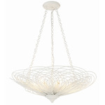 Doral Chandelier - Matte White