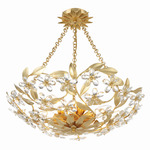Marselle Convertible Ceiling Light - Antique Gold