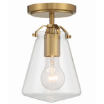 Voss Ceiling Light - Luxe Gold / Clear
