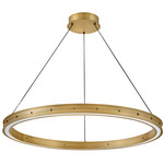 Althea Chandelier - Lacquered Brass