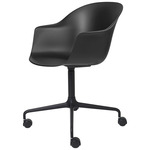 Bat Meeting Chair - Black / Matte Black