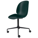 Beetle Meeting Chair - Black / Dark Green