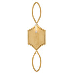 Leona Wall Sconce - Distressed Brass