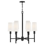 Fenwick Chandelier - Black / Natural