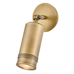 Pratt Outdoor Wall Light - Heritage Brass / Clear