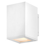 Tetra Outdoor Wall Light - Textured White