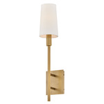 Fenwick Wall Light - Heritage Brass / Natural