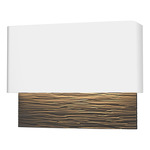 Stratum Outdoor Wall Sconce - Coastal White / Coastal Black