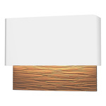 Stratum Outdoor Wall Sconce - Coastal White / Coastal Bronze