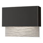 Stratum Outdoor Wall Sconce - Coastal Oil Rubbed Bronze / Coastal White