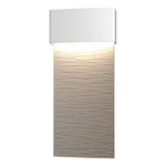 Stratum Tall Outdoor Wall Sconce - Coastal White / Coastal White