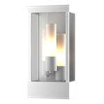 Portico Outdoor Wall Sconce - Coastal White / Opal