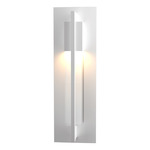 Axis Outdoor Wall Sconce - Coastal White / Clear