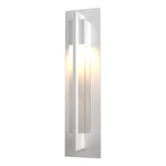 Axis Outdoor Wall Sconce - Coastal White / Clear