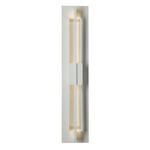 Double Axis Outdoor Wall Sconce - Coastal White / Clear