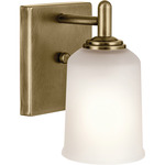 Shailene Wall Sconce - Natural Brass / Satin Etched