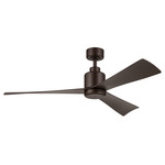 True Ceiling Fan - Satin Natural Bronze / Satin Natural Bronze