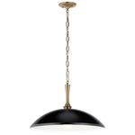 Delarosa Pendant - Champagne Bronze / Black