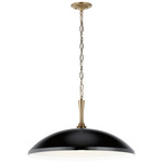 Delarosa Pendant - Champagne Bronze / Black