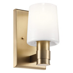 Adani Wall Sconce - Champagne Bronze / Opal