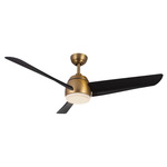 Thalia Ceiling Fan - Brushed Gold / Matte Black