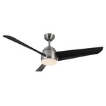 Thalia Ceiling Fan - Brushed Nickel / Matte Black