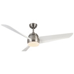 Thalia Ceiling Fan - Brushed Nickel / Black