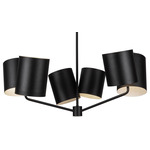 Keiko Chandelier - Matte Black