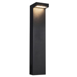 Evans Outdoor Bollard - Black / Clear