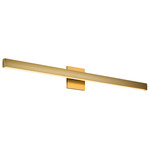 Vera Bathroom Vanity Light - Brushed Gold / White