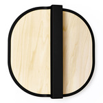 Omma Wall Sconce - Matte Black / Natural White