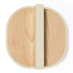 Omma Wall Sconce - Ivory / Natural Beech Wood