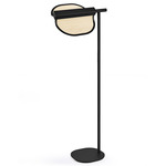 Omma Floor Lamp - Matte Black / Natural White